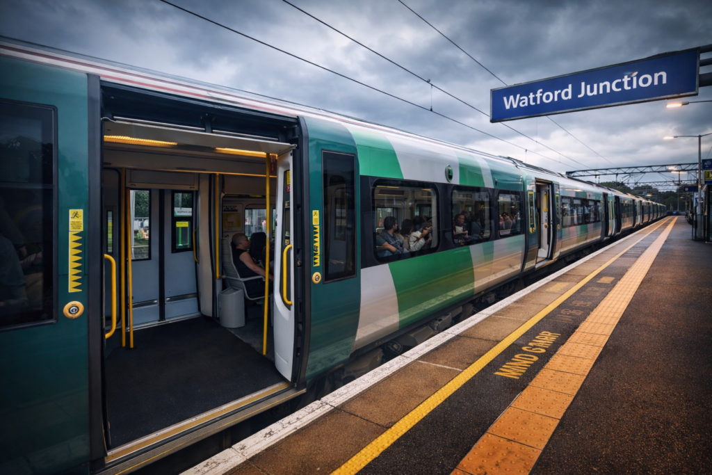 Tren desde London Euston a Watford Junction para Harry Potter Studio Tour