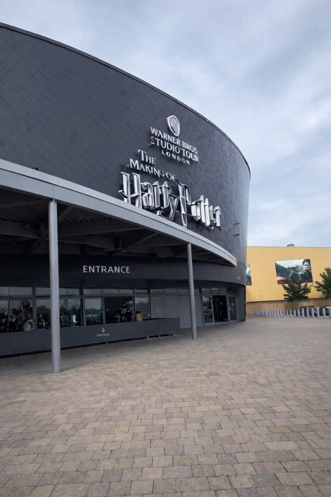 Exterior Warner Bros Studio Tour London entrance