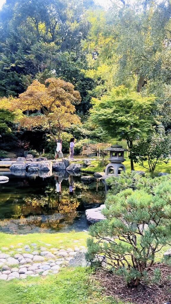 Kyoto Garden Holland Park Londres con niños